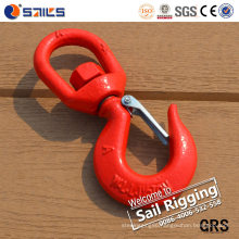 Us Type Drop Forged S-322 Swivel Hook with Safety Latch